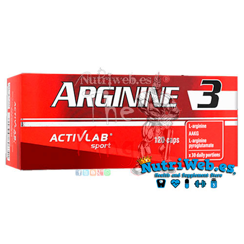 Arginine3 (128 cap) - Nutriweb