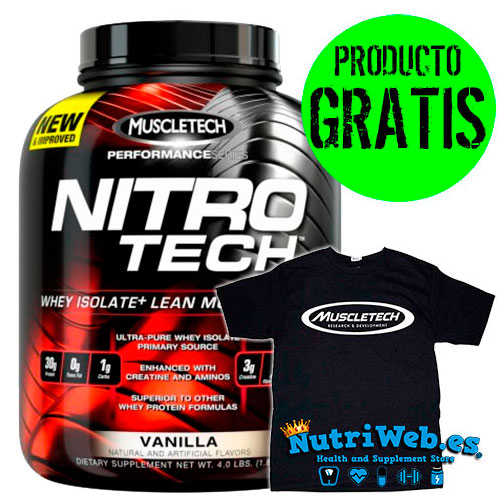 Nitro-tech Performance + Camiseta - Nutriweb
