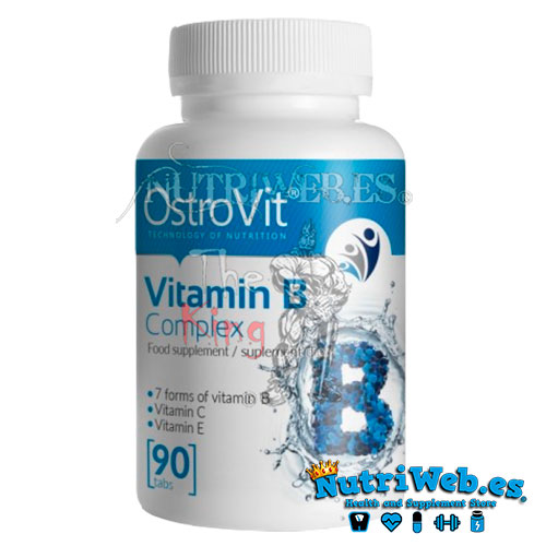 Vitamin B Complex (90 tab) - Nutriweb