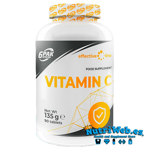 6PAK Vitamina C (90 tabs) - Nutriweb