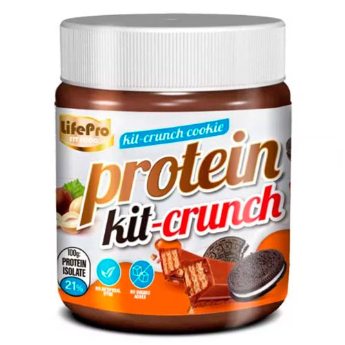 Crema de avellanas Protein Cream Kit-Crunch Cookie (250 gr) - Nutriweb