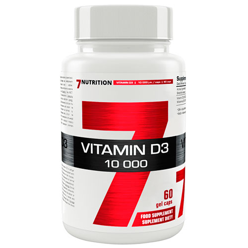 Vitamina D3 de 7Nutrition (60 grageas)