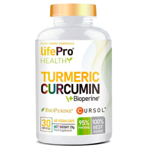 Turmeric Curcumin de Lifepro (60 caps)