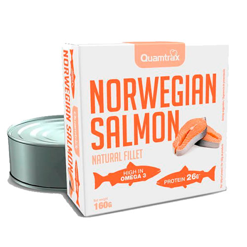 Salmón Noruego de Quamtrax nutrition (160 gr) - Nutriweb