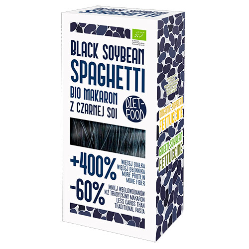 Diet food Espaguetis de Soja negra bio (200 gr)